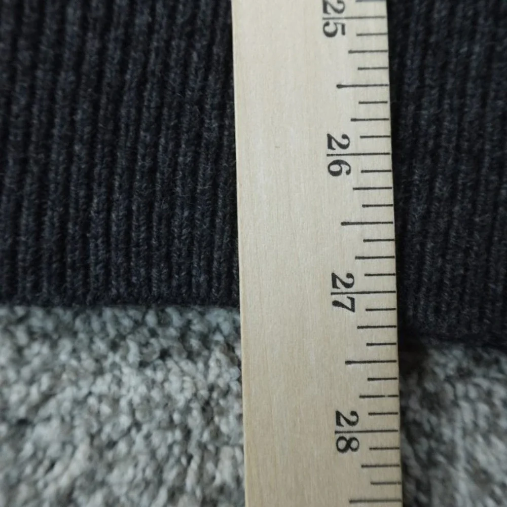 Banana Republic Sweater Mens XL Gray Merino Extra Fine Wool Pullover‎ Crewneck